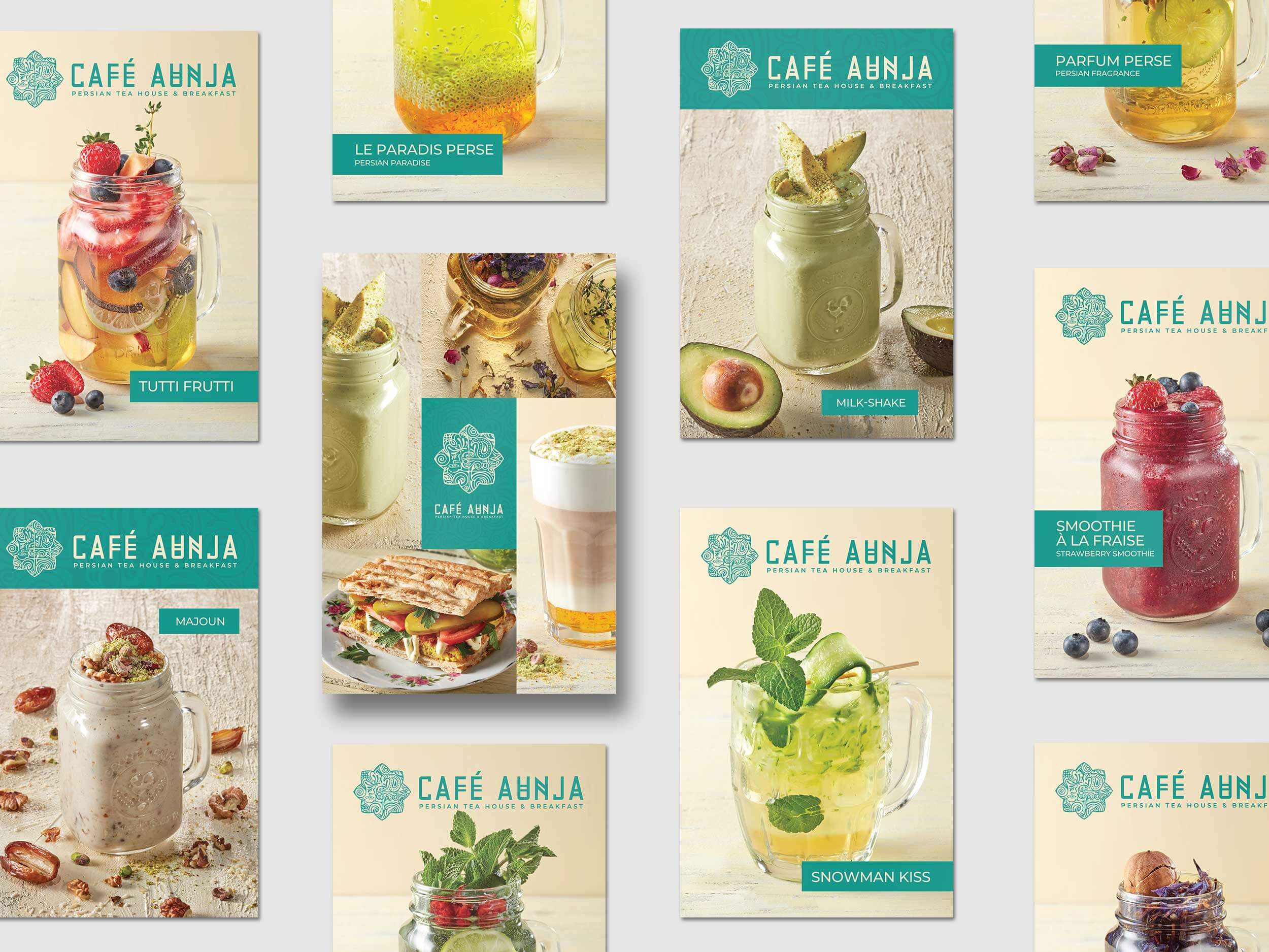 Cafe Aunja – Posters 02