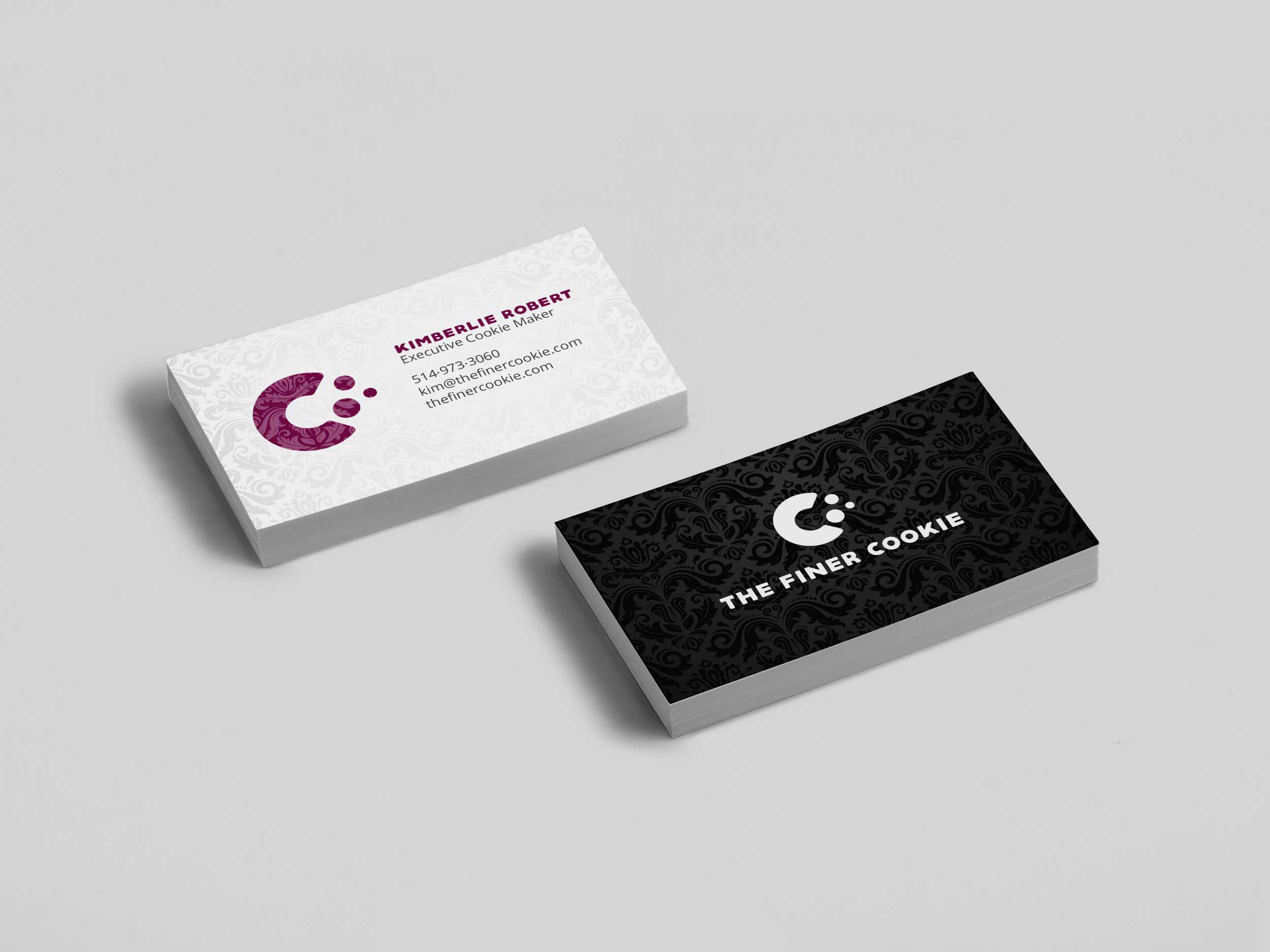 The Finer Cookie – Business Card