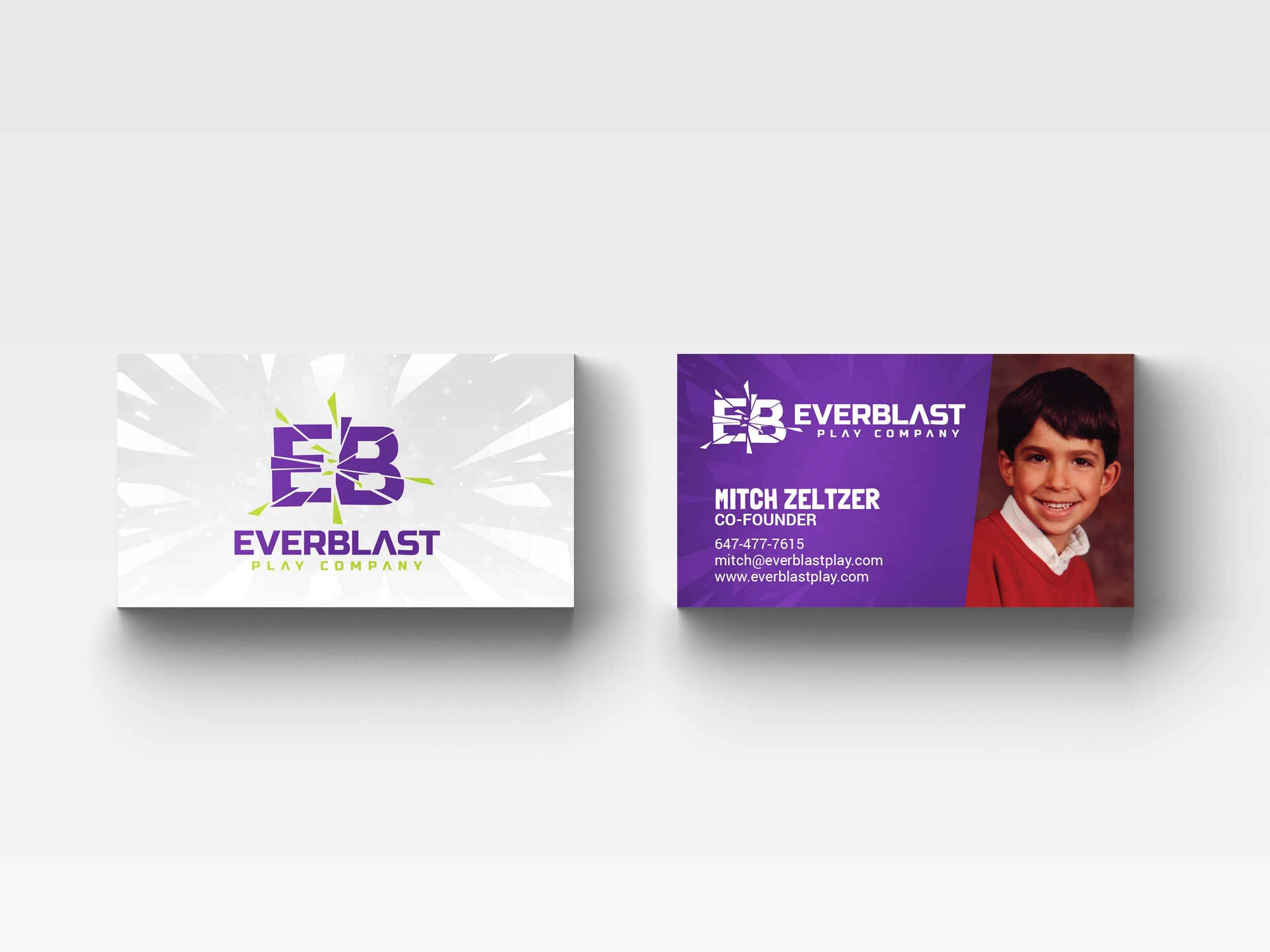 Everblast – Business Card