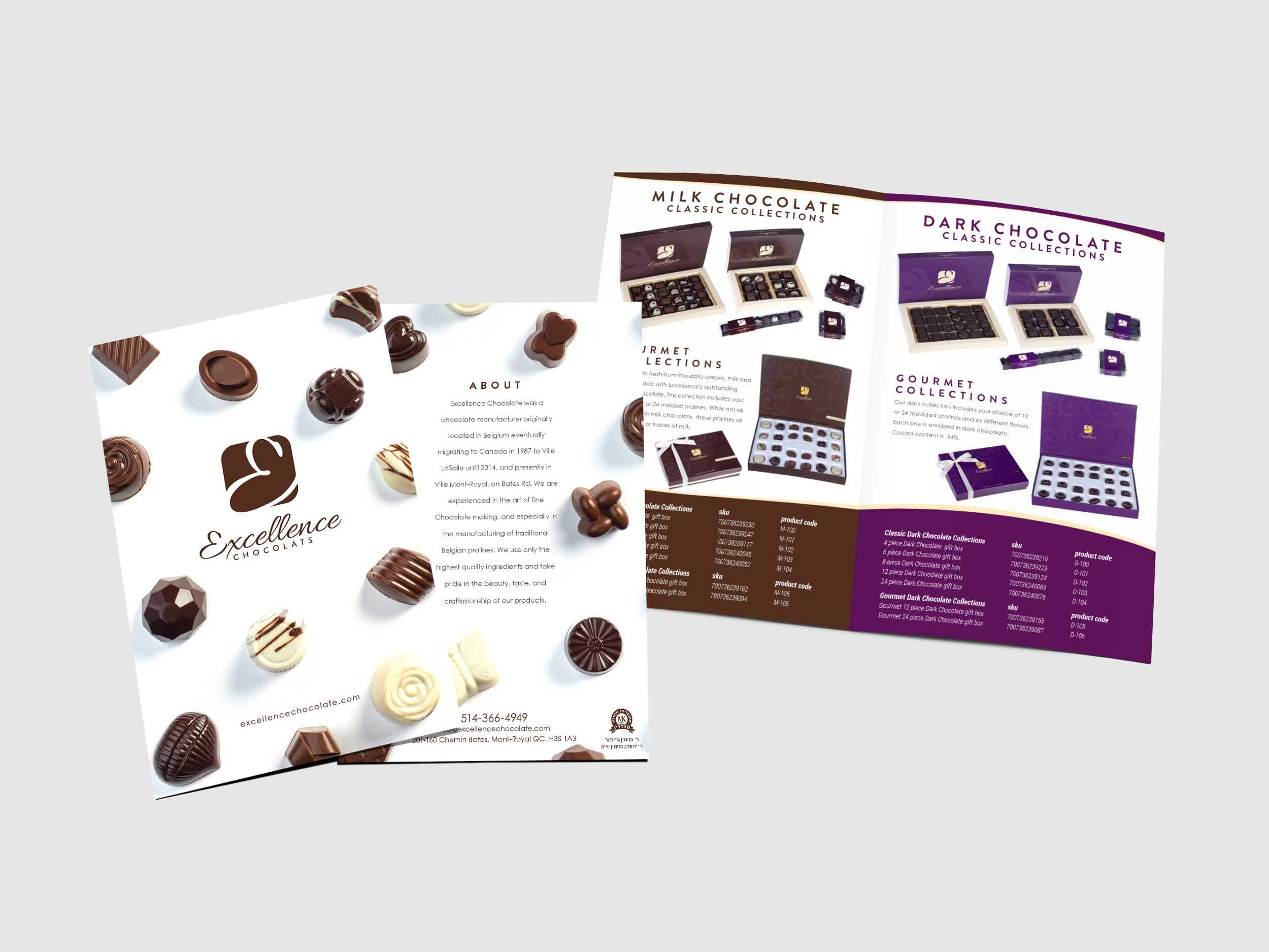 Excellence Chocolate – Brochure