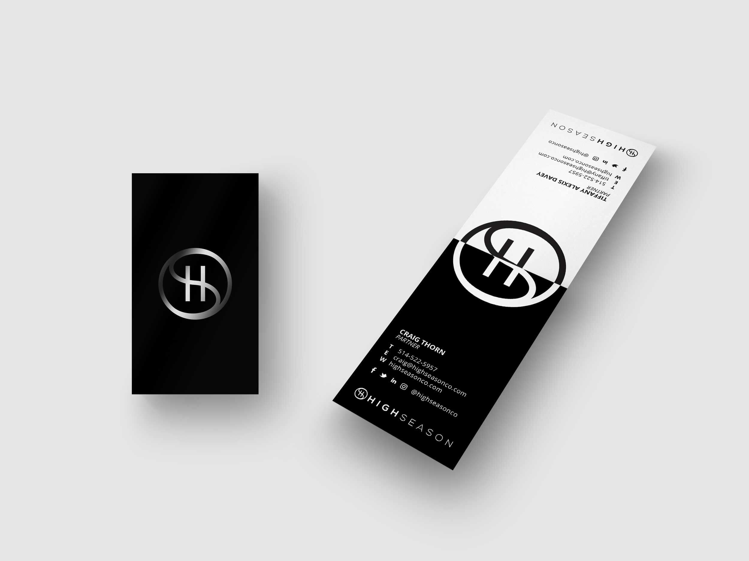 High Season – Business Card 02