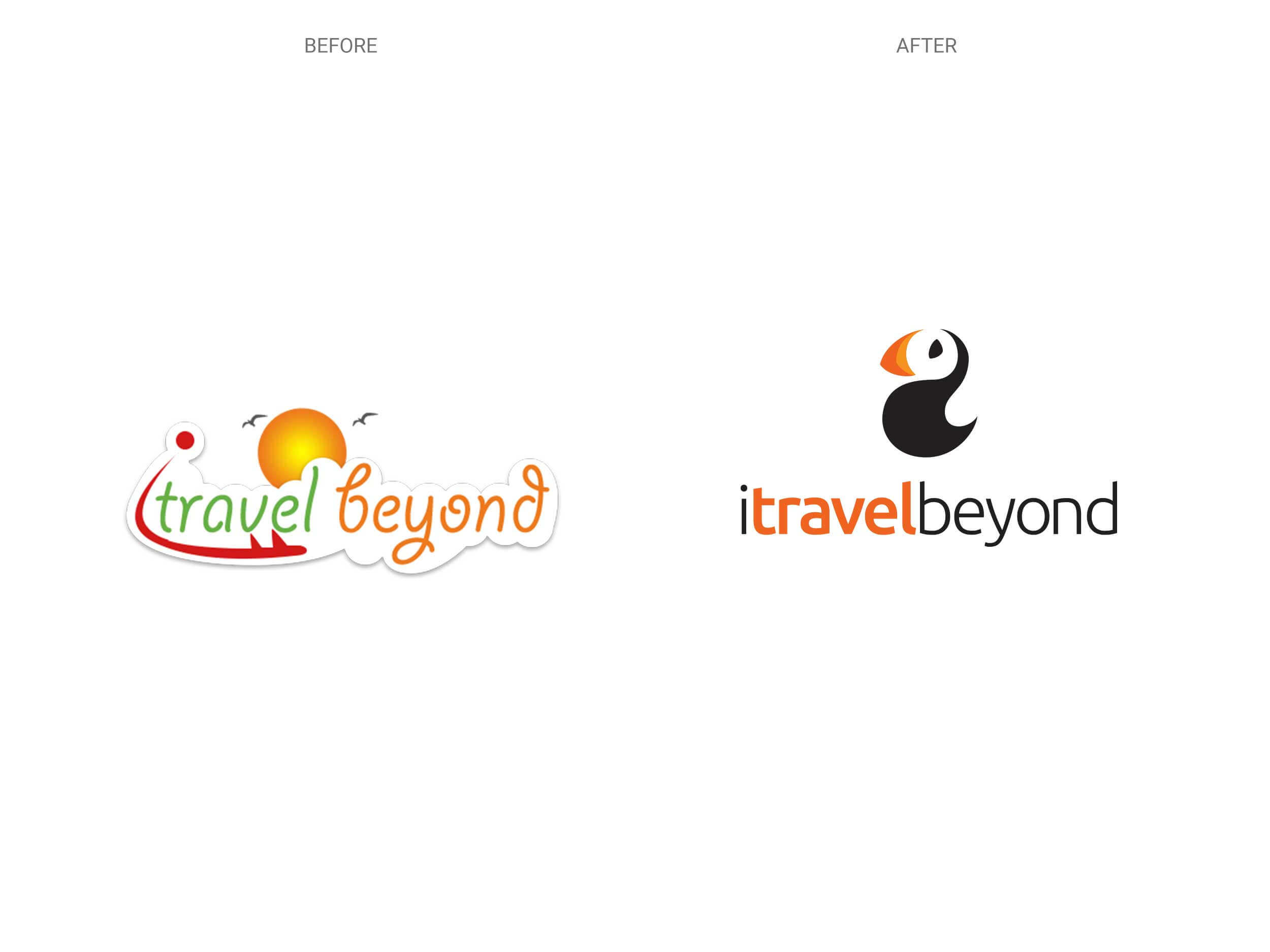 iTravelBeyond – Logo – Before & After