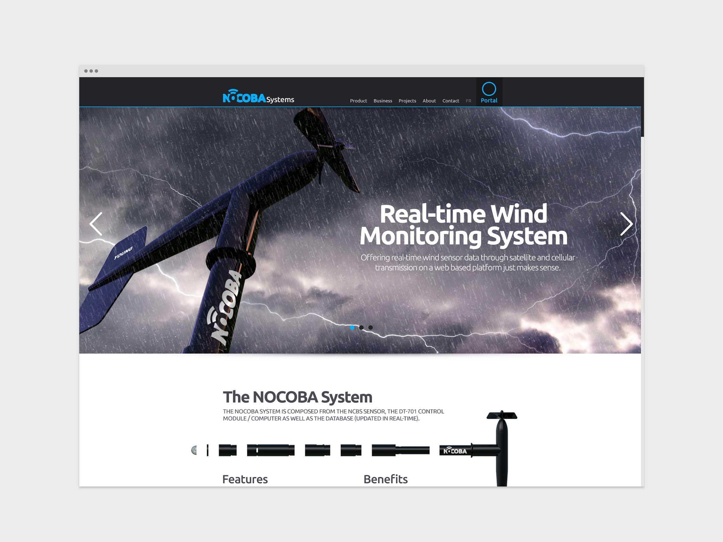 Nocoba – Website