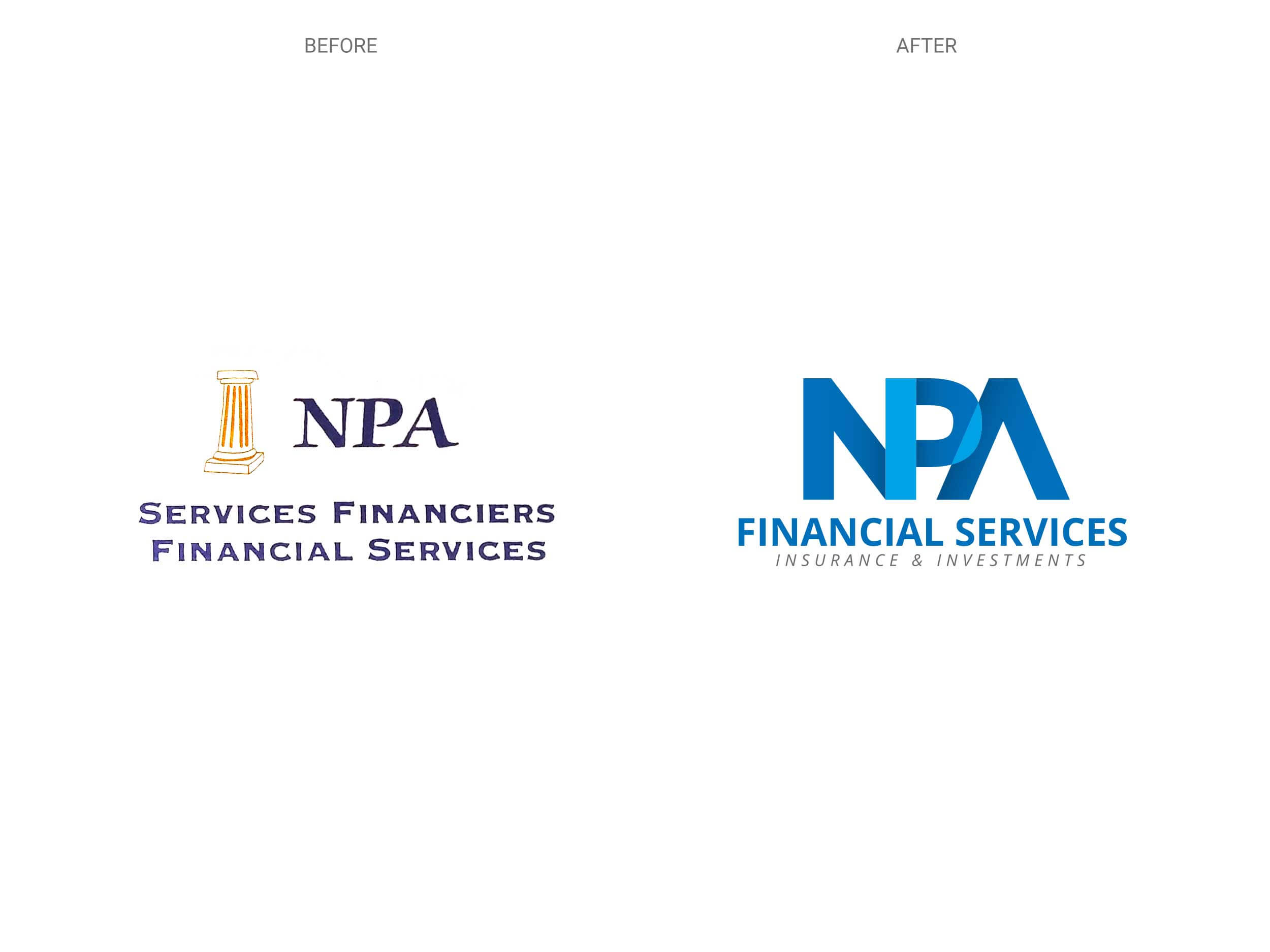 NPA – Logo – Before & After