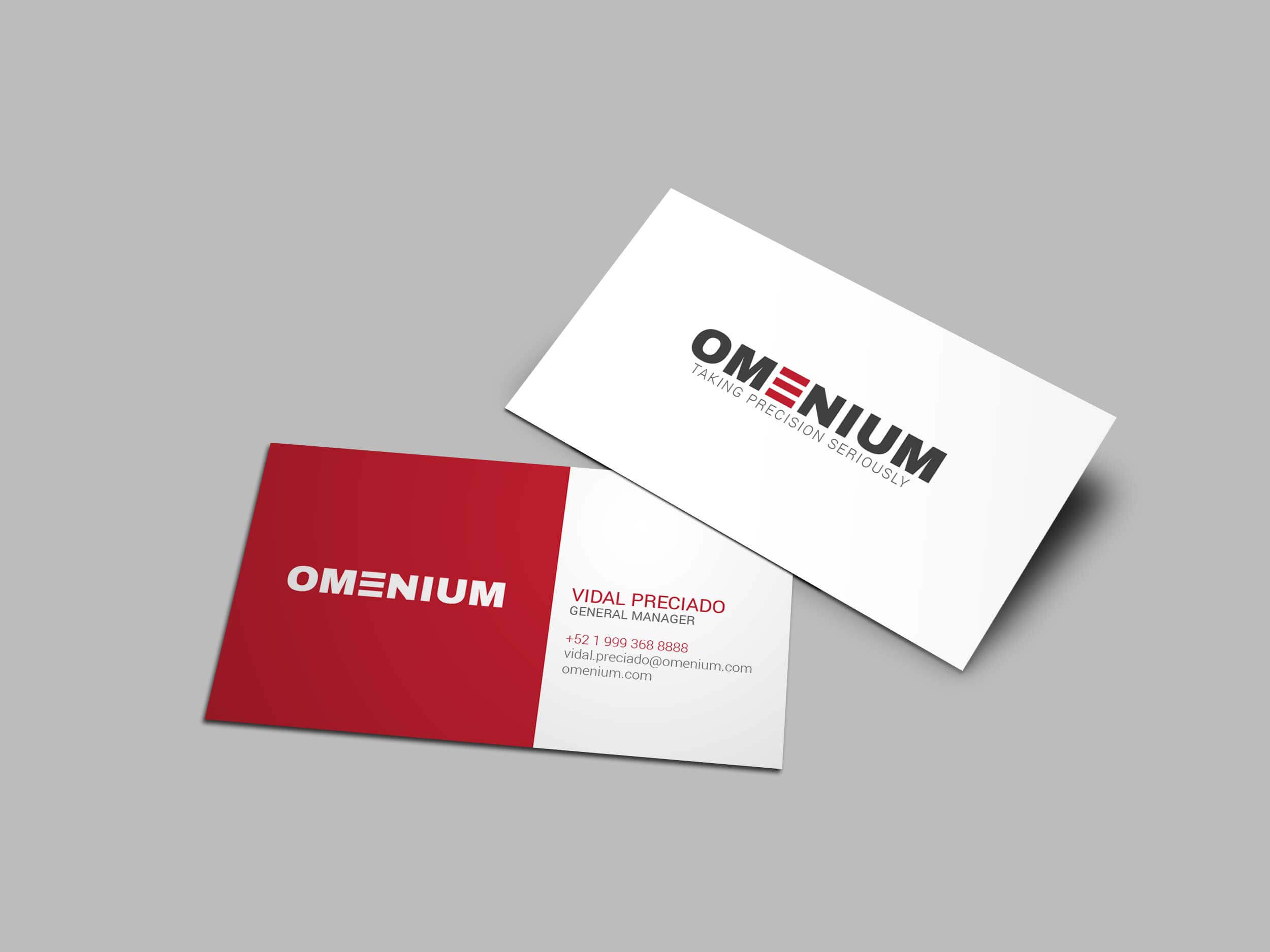Omenium – Business Card