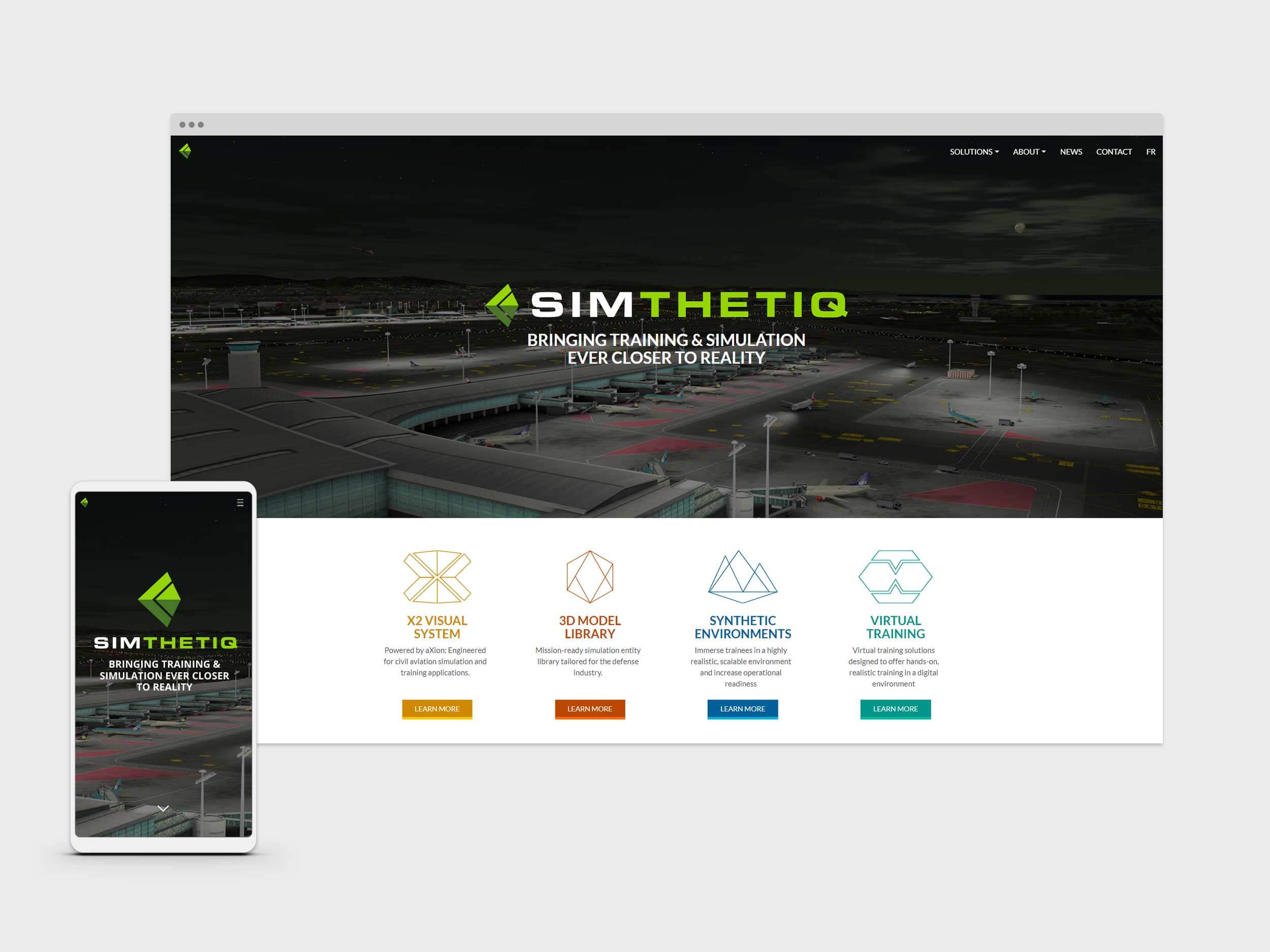 Simthetiq – Website