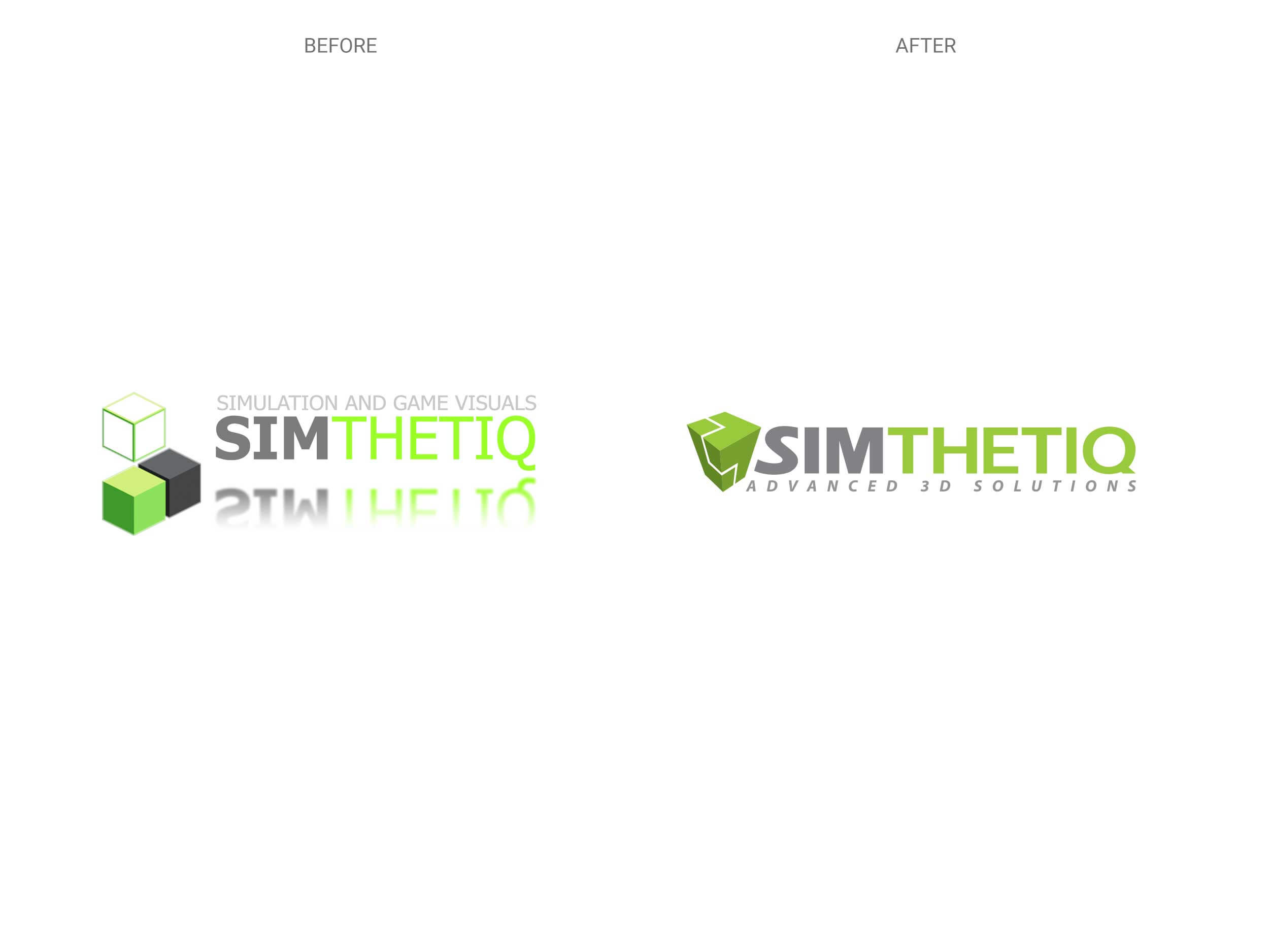 Simthetiq – Logo – Before & After