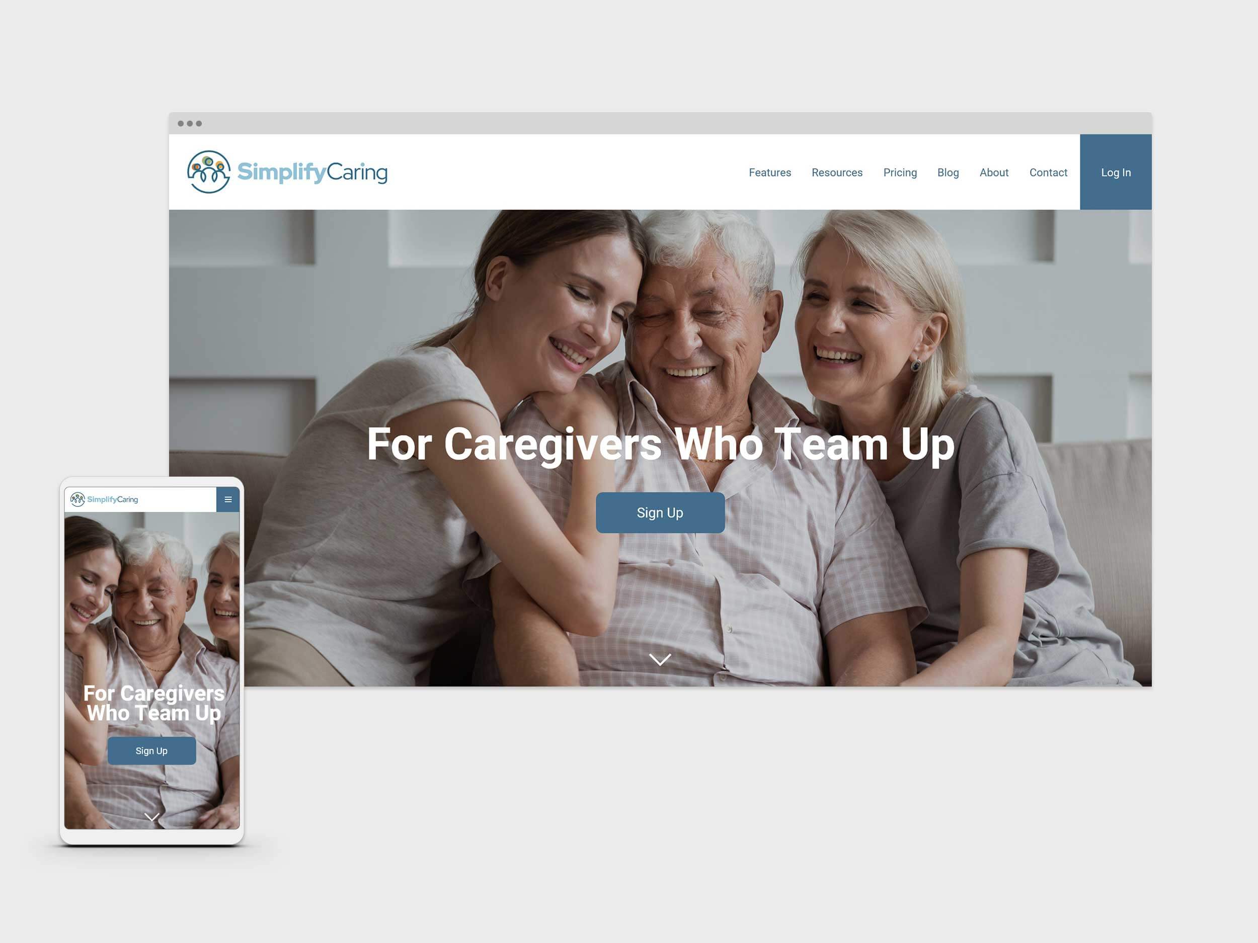 Simplify Caring – Website