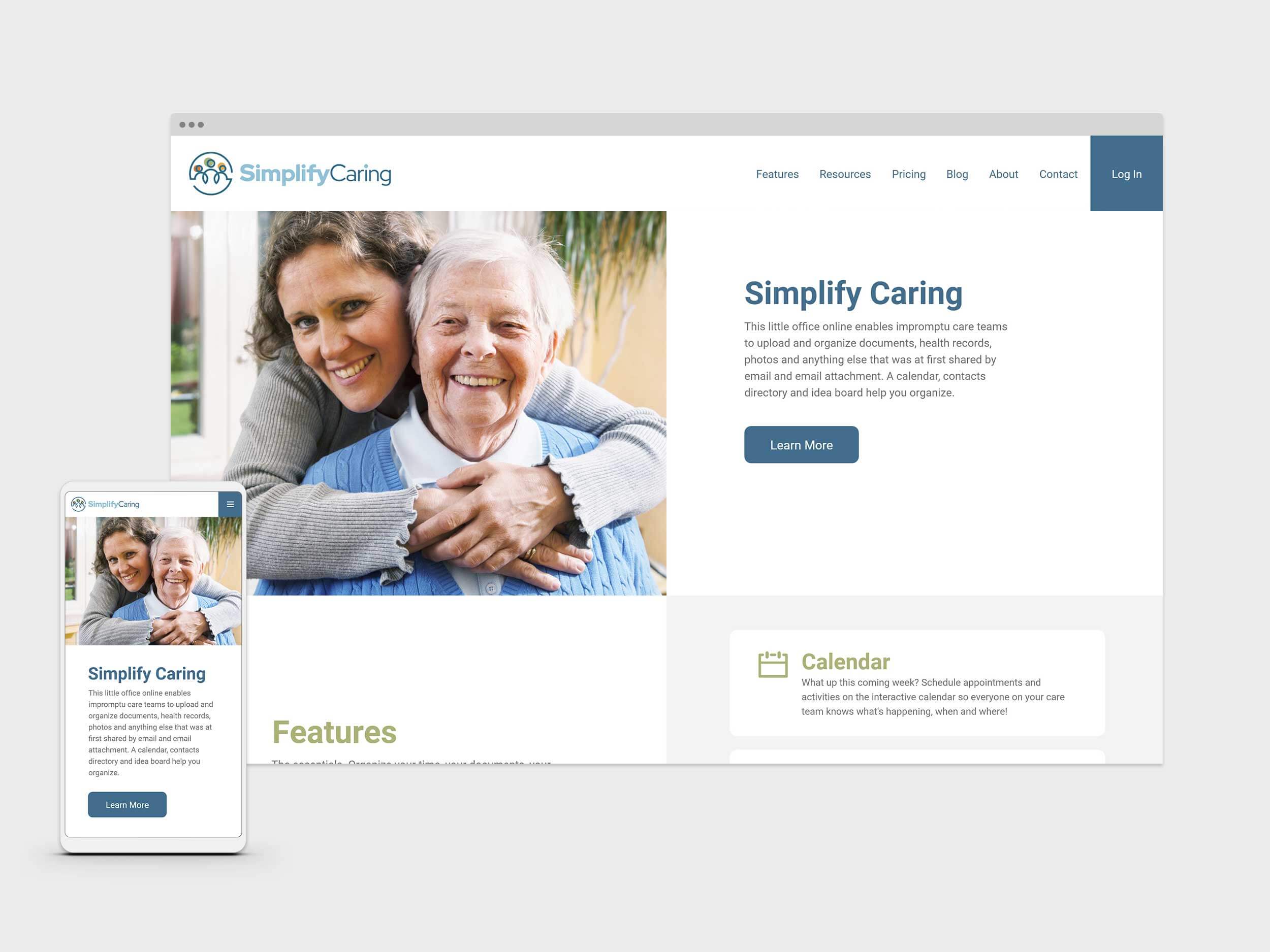 Simplify Caring – Website 02