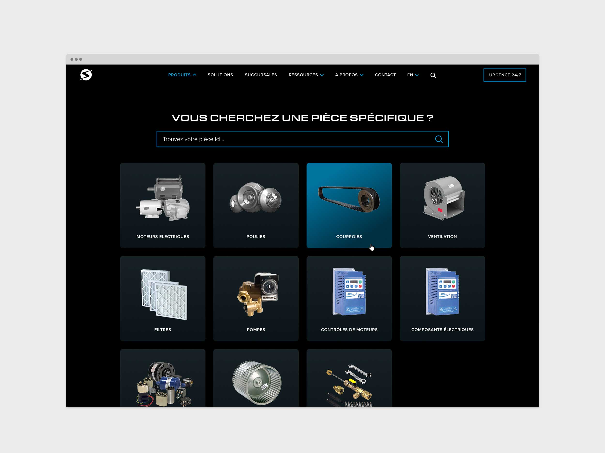 Snowdon – Website – Products Menu 01